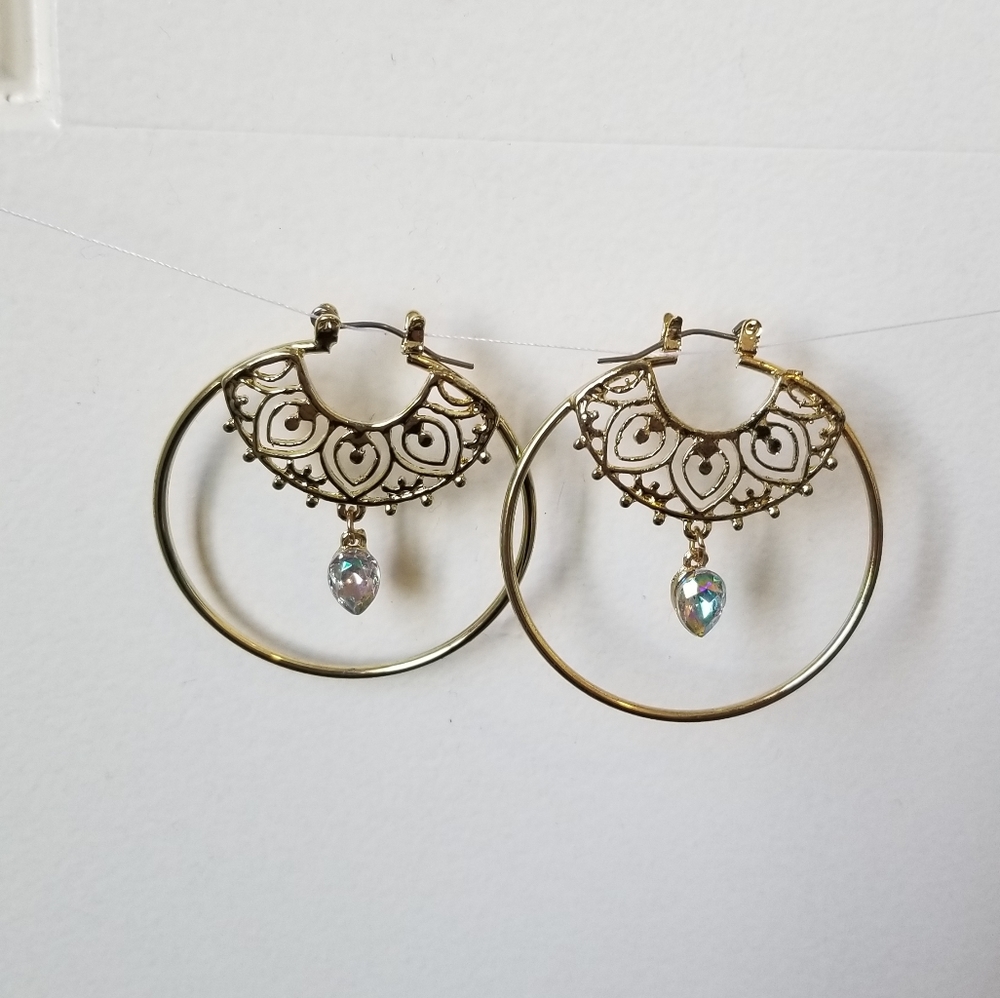 Hoop earrings